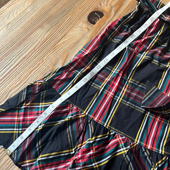 J Crew New Stewardson Tartan Bow Skirt 00P - Picture 8 of 11